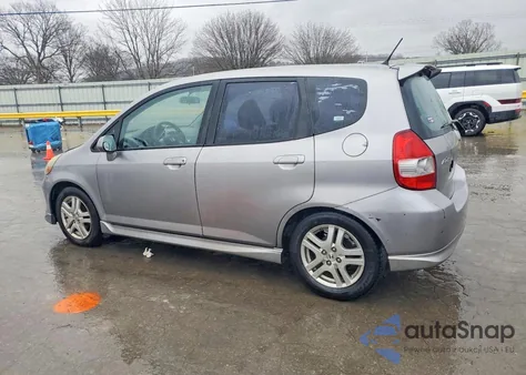 2008 Honda Fit Sport из США, поврежденный, VIN JHMGD37608S063564